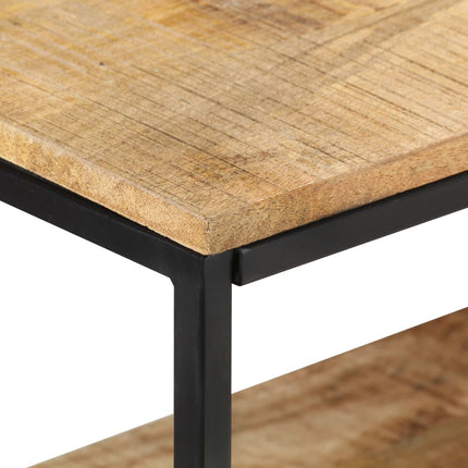 Credenza 150x30x75 cm in Legno di Mango Grezzo