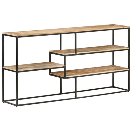 Credenza 150x30x75 cm in Legno di Mango Grezzo
