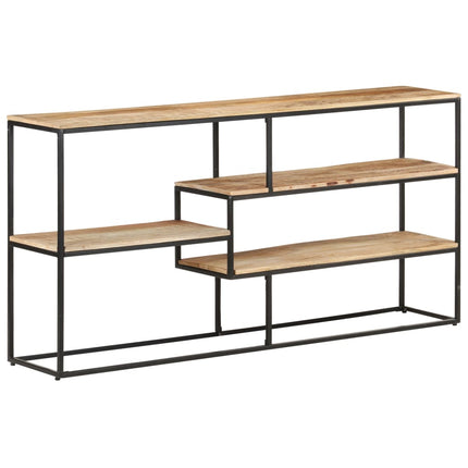 Credenza 150x30x75 cm in Legno di Mango Grezzo