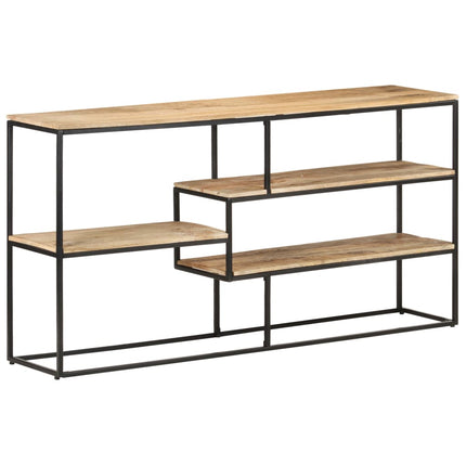 Credenza 150x30x75 cm in Legno di Mango Grezzo