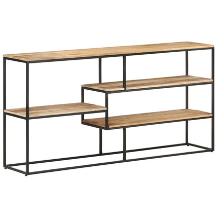 Credenza 150x30x75 cm in Legno di Mango Grezzo