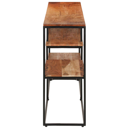 Credenza 150x30x75 cm in Legno Massello di Acacia