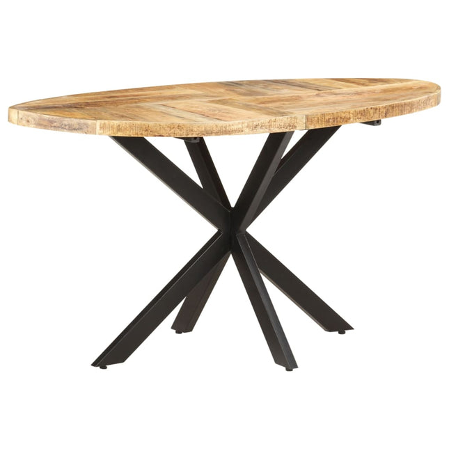 Tavolo da Pranzo 140x80x75 cm in Legno Massello di Mango