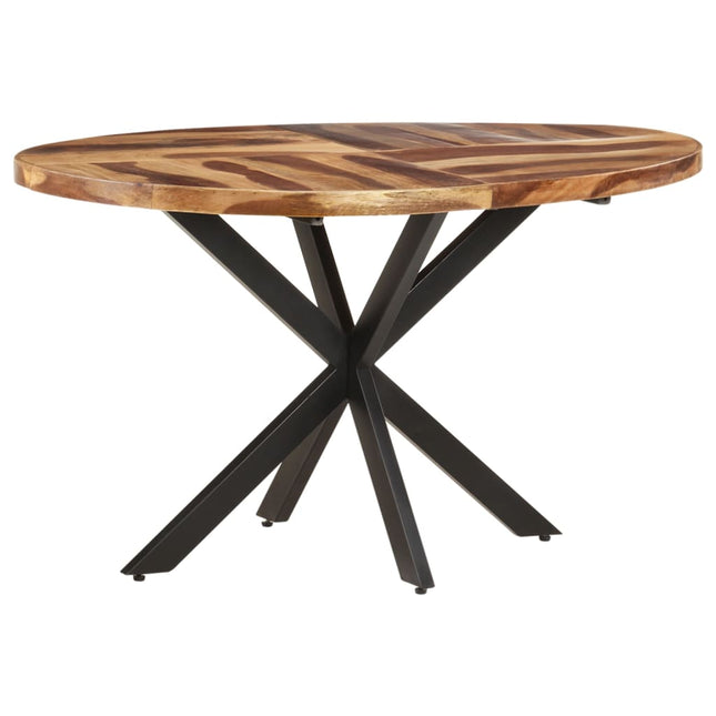 Tavolo da Pranzo 140x80x75 cm in Legno Massello di Acacia