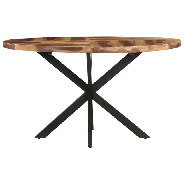 Tavolo da Pranzo 140x80x75 cm in Legno Massello di Acacia
