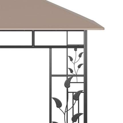 Gazebo con Zanzariera 3x3x2,73 m Talpa 180 g/mÃ‚Â²