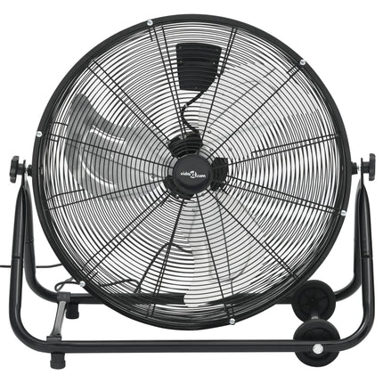 Ventilatore da Pavimento 60 cm 180 W Nero
