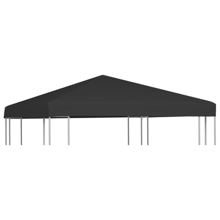 Copertura Superiore per Gazebo 270 g/mÃ‚Â² 3x3 m Nera