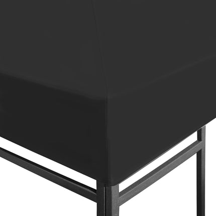Copertura Superiore per Gazebo 270 g/mÃ‚Â² 3x3 m Nera