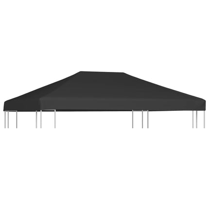 Copertura Superiore per Gazebo 270 g/mÃ‚Â² 4x3 m Nera