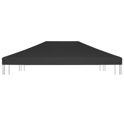 Copertura Superiore per Gazebo 270 g/mÃ‚Â² 4x3 m Nera