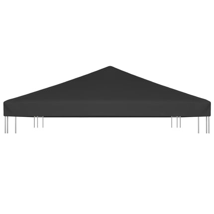 Copertura Superiore per Gazebo 270 g/mÃ‚Â² 4x3 m Nera