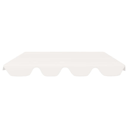 Baldacchino per Dondolo Giardino Bianco 188/168x145/110 cm
