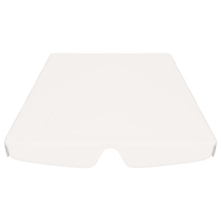 Baldacchino per Dondolo Giardino Bianco 188/168x145/110 cm