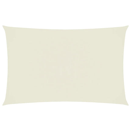 Parasole a Vela Oxford Rettangolare 4x7 m Crema