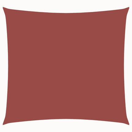 Vela Parasole in Tela Oxford Quadrata 6x6 m Terracotta