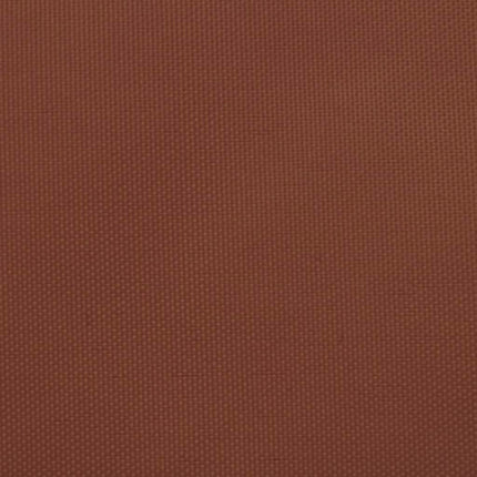 Parasole a Vela in Tela Oxford a Trapezio 3/4x3 m Terracotta