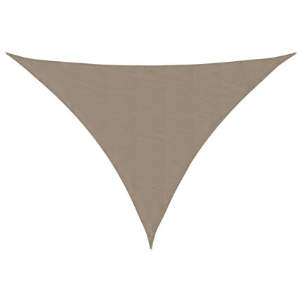 Parasole a Vela Oxford Triangolare 3x3x4,24 m Grigio Talpa