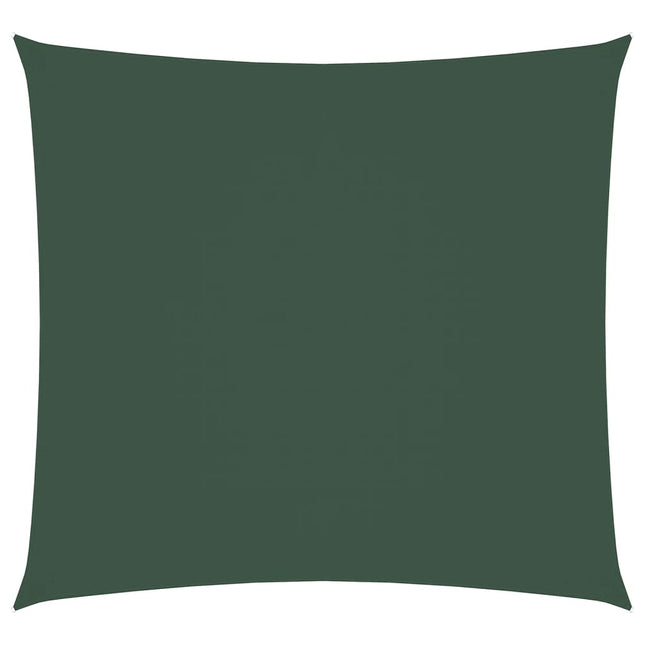 Parasole a Vela in Tela Oxford Quadrato 3x3 m Marrone