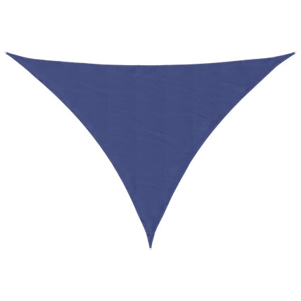 Parasole a Vela Oxford Triangolare 4x5x6,4 m Blu