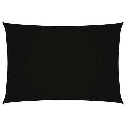 Parasole a Vela Oxford Rettangolare 3x5 m Nero