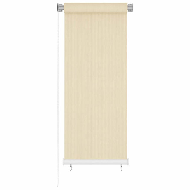 Tenda a Rullo per Esterni Crema 60x140 cm in HDPE