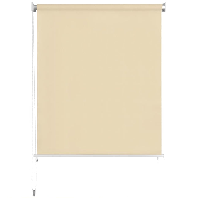 Tenda a Rullo per Esterni Crema 80x140 cm HDPE