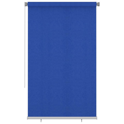 Tenda a Rullo per Esterni 140x230 cm Blu HDPE