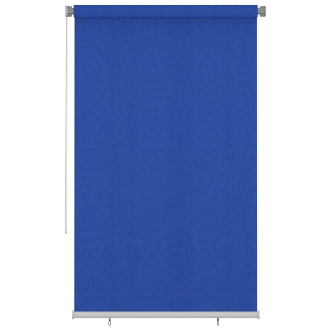 Tenda a Rullo per Esterni 140x230 cm Blu HDPE
