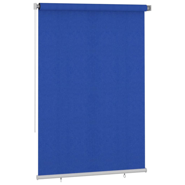 Tenda a Rullo per Esterni 160x230 cm Blu HDPE