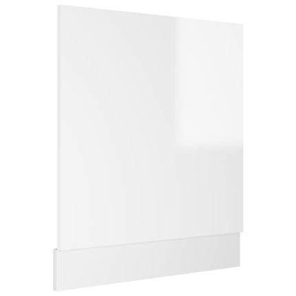 Pannello Lavastoviglie Bianco Lucido 59,5x3x67 cm Multistrato