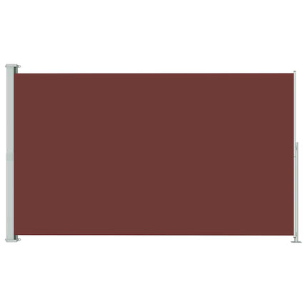 Tenda Laterale Retrattile per Patio 180x300 cm Marrone