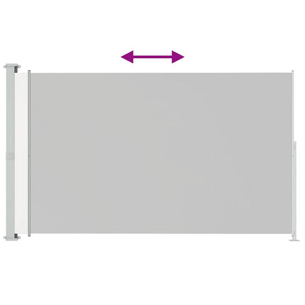 Tenda Laterale Retrattile per Patio 220x300 cm Crema