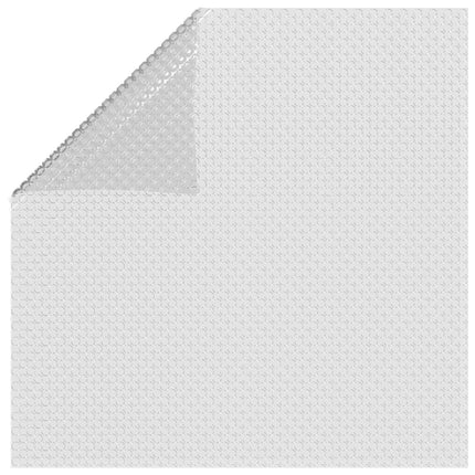 Pellicola Galleggiante Solare PE Piscina 450x220 cm Grigia