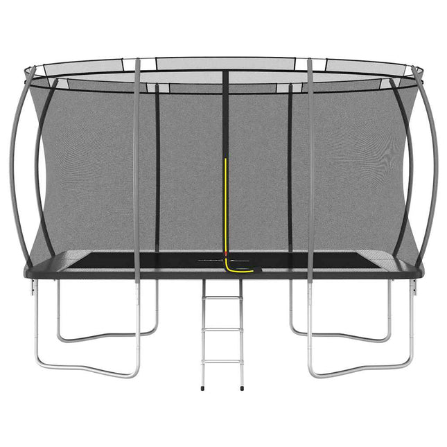 Set Trampolino Rettangolare 335x244x90 cm 150 kg