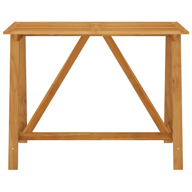Tavolo da Bar da Giardino 140x70x104 cm in Massello di Acacia