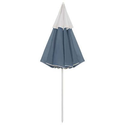 Ombrellone da Spiaggia Blu 300 cm