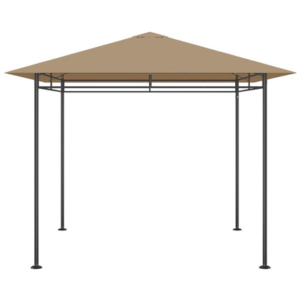 Gazebo 3x3x2,7 m Grigio Talpa 180 g/mÂ²