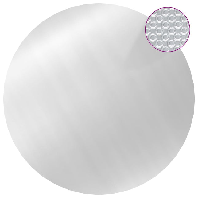 Copertura per Piscina Argento 356 cm in PE