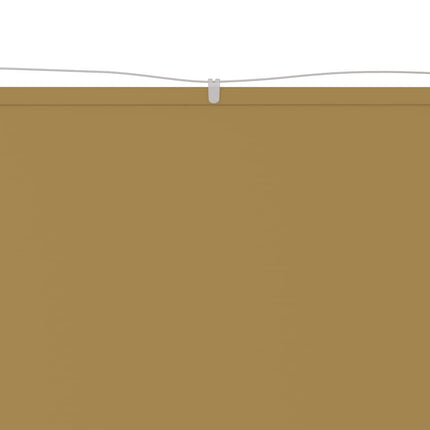 Paravento Verticale Beige 140x360 cm in Tessuto Oxford