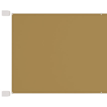 Paravento Verticale Beige 180x800 cm in Tessuto Oxford