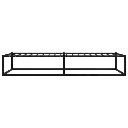 Giroletto Nero in Metallo 90x200 cm