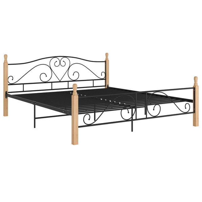 Giroletto Nero in Metallo 200x200 cm