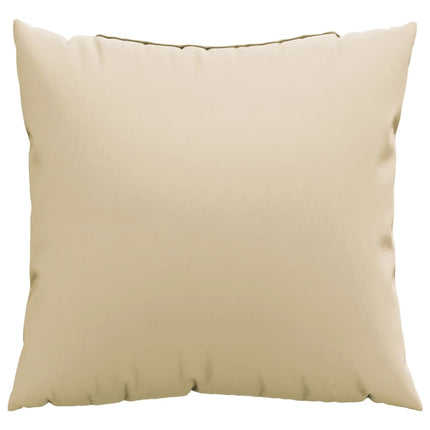 Cuscini Decorativi 4 pz Beige 60x60 cm in Tessuto