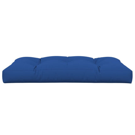 Cuscino per Pallet Blu Reale 120x80x12 cm in Tessuto