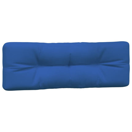 Cuscini per Pallet 3 pz Blu Reale in Tessuto