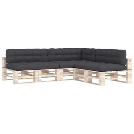 Cuscini per Divano su Pallet 7 pz Antracite