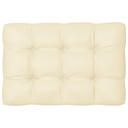 Cuscini per Divani su Pallet 7 pz Crema