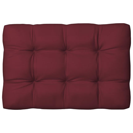 Cuscini per Divano Pallet 7 pz Rosso Vino