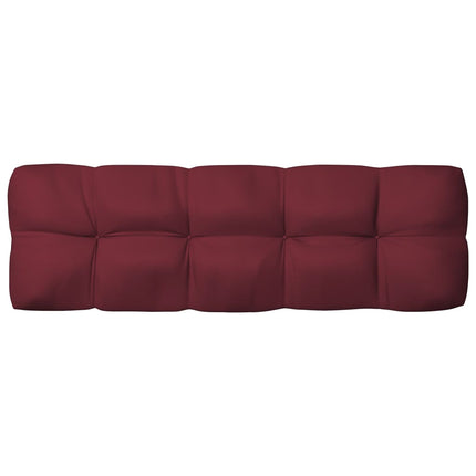 Cuscini per Divano Pallet 7 pz Rosso Vino
